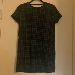 Zara Vintage Plaid Dress
